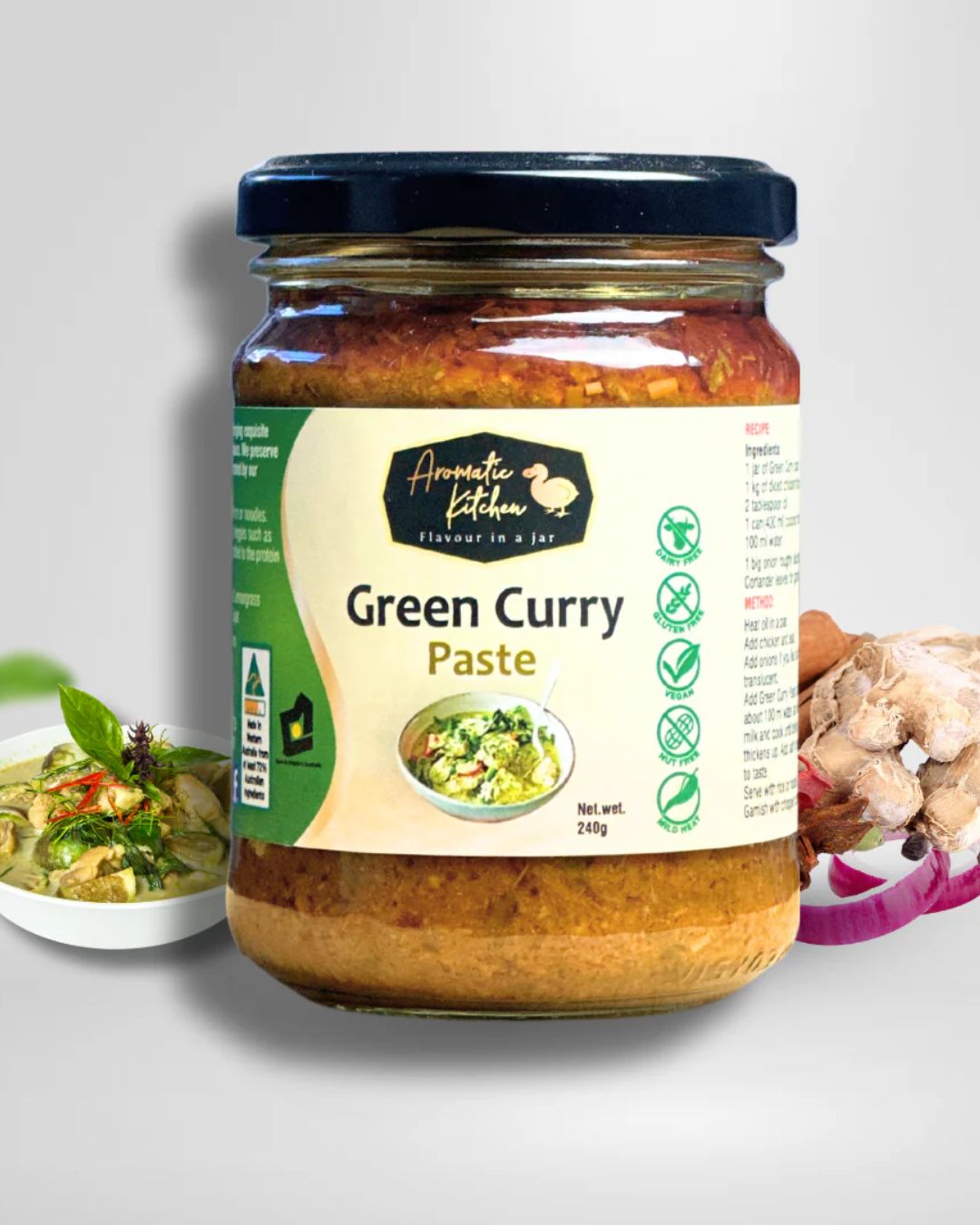 Aromatic Kitchen Curry Paste Varieties